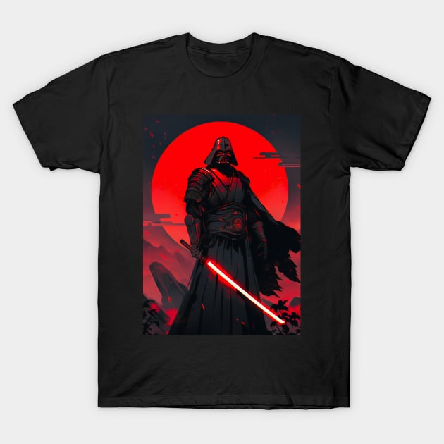 Space Warrior - #0025 T-Shirt by diegosilva.arts